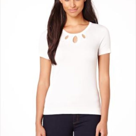 RW&Co Keyhole Sweater Top L NWT - Picture 2 of 3